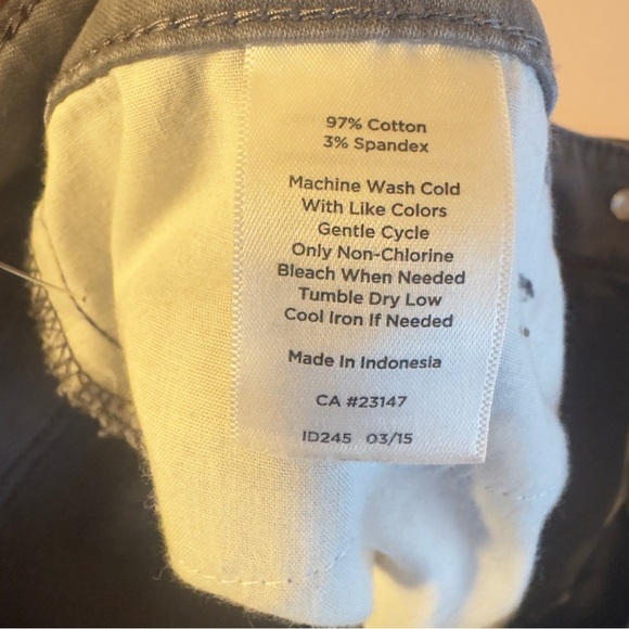 Talbots Full-length Chino Pants Gray Women Size 8P - Picture 11 of 11